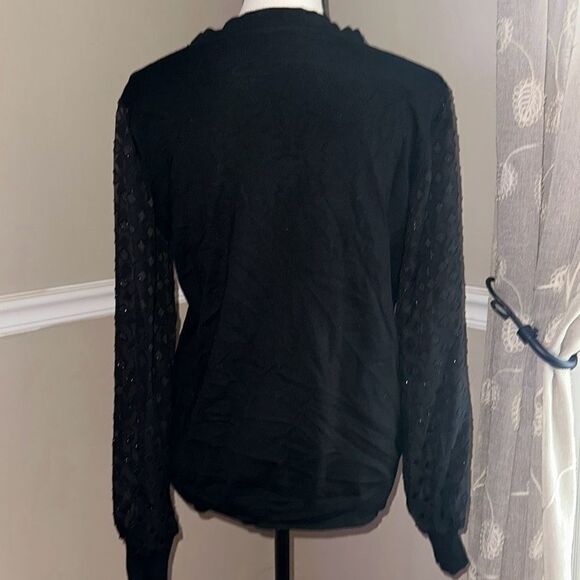 Adrianna Papell Black Blouse - Picture 5 of 8
